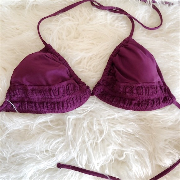 Mossimo Supply Co. Other - Plum color with detail bikini top